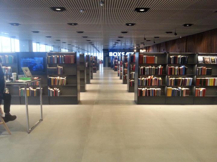 View af biblioteket.